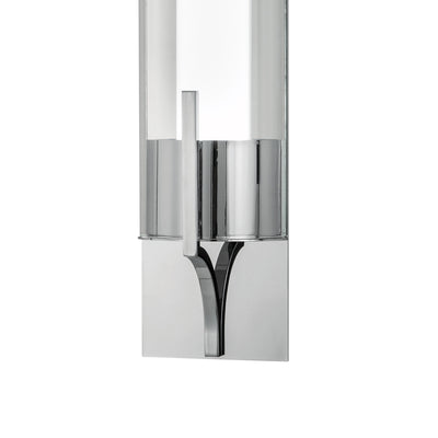 Slope 15'' High Integrated LED Sconce - Chrome