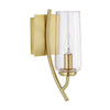 Tulip 11.75'' High 1-Light Sconce - Satin Brass