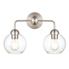 Astoria 15.75'' Wide 2-Light Vanity Light - Brushed Nickel