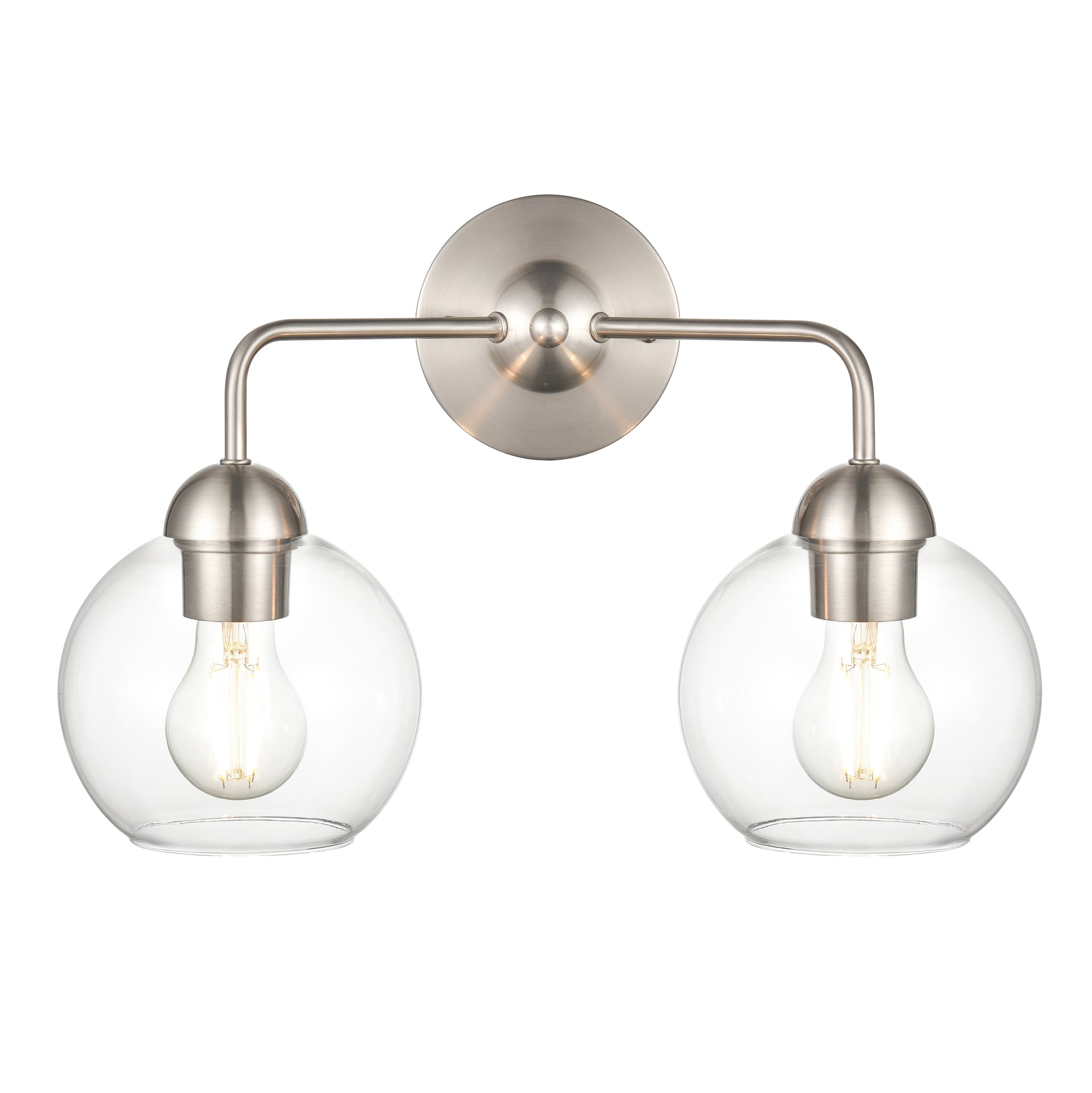 Astoria 15.75'' Wide 2-Light Vanity Light - Brushed Nickel