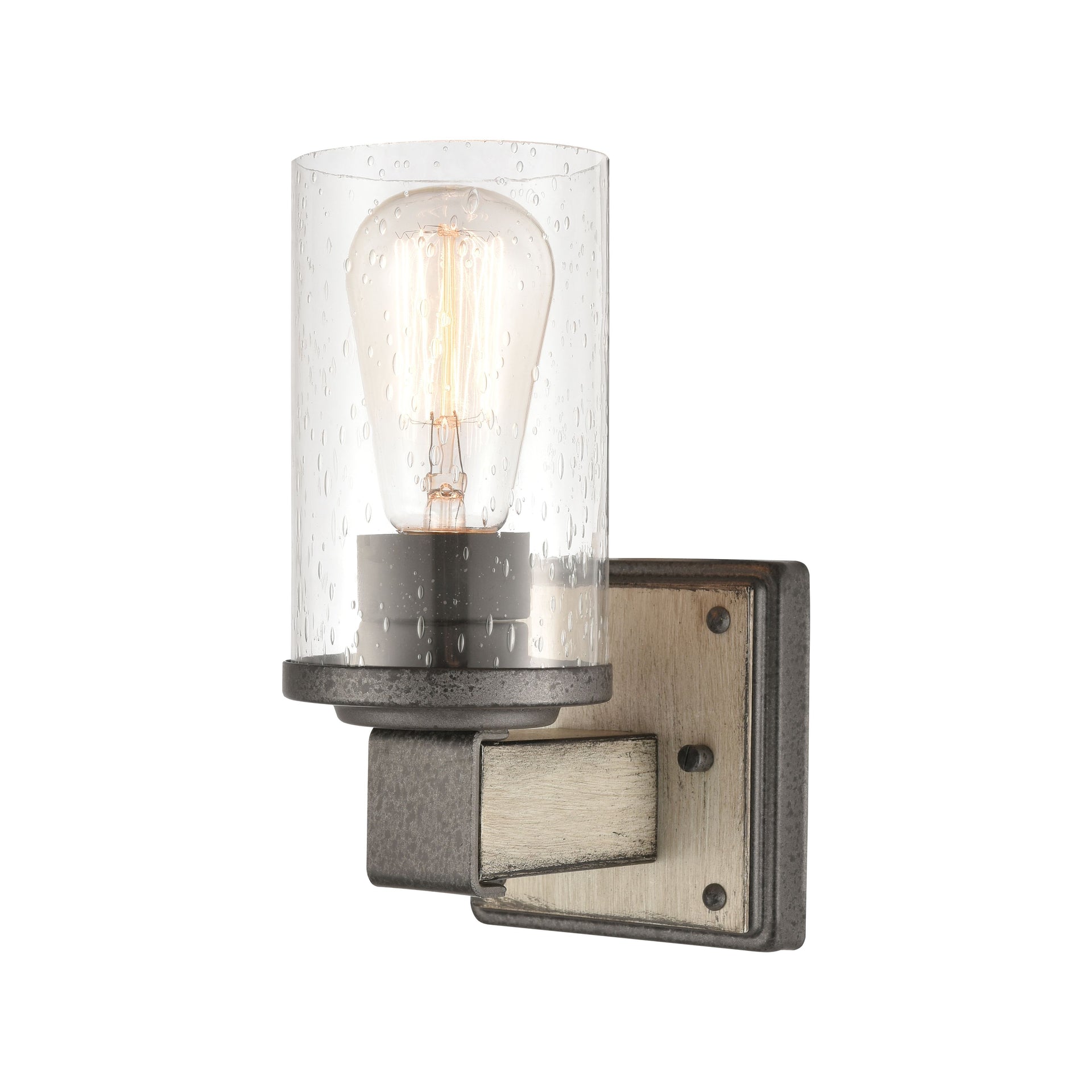 Annenberg 9'' High 1-Light Sconce - Anvil Iron