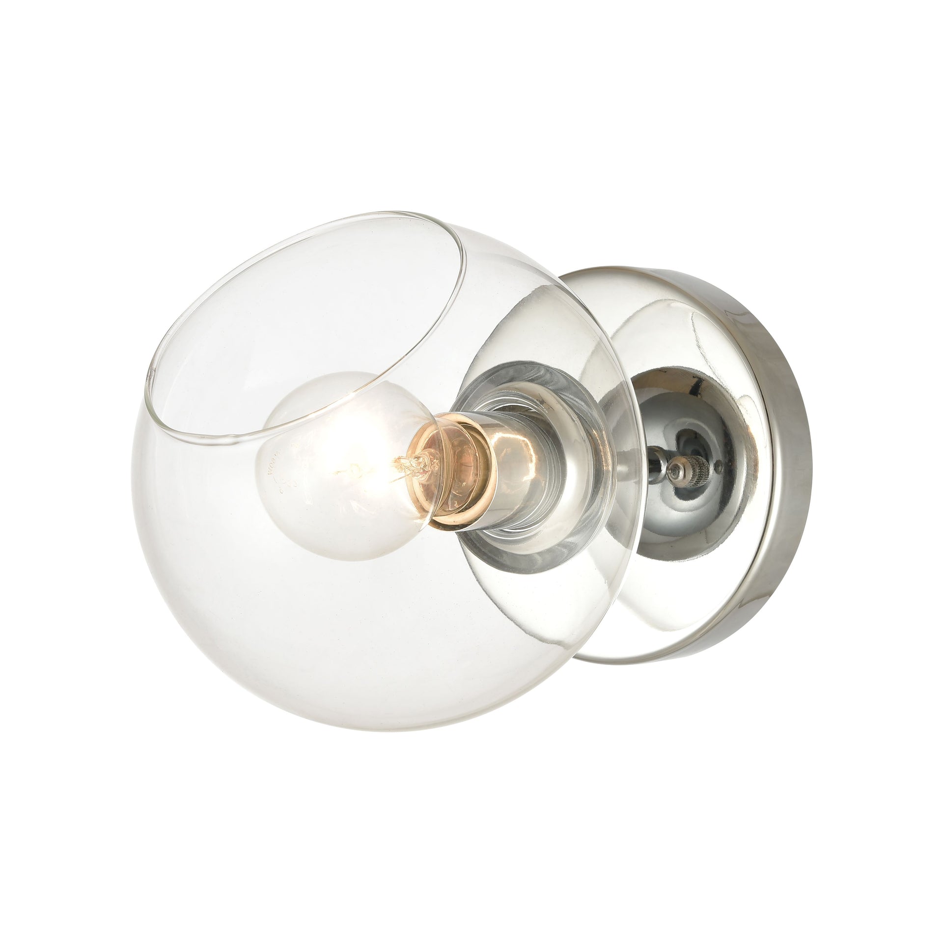 Claro 7'' High 1-Light Sconce - Polished Chrome