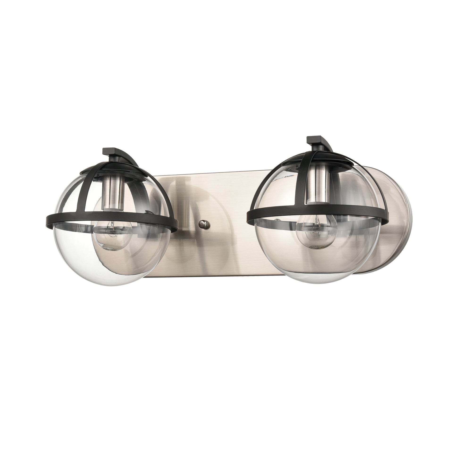 Davenay 16'' Wide 2-Light Vanity Light - Satin Nickel
