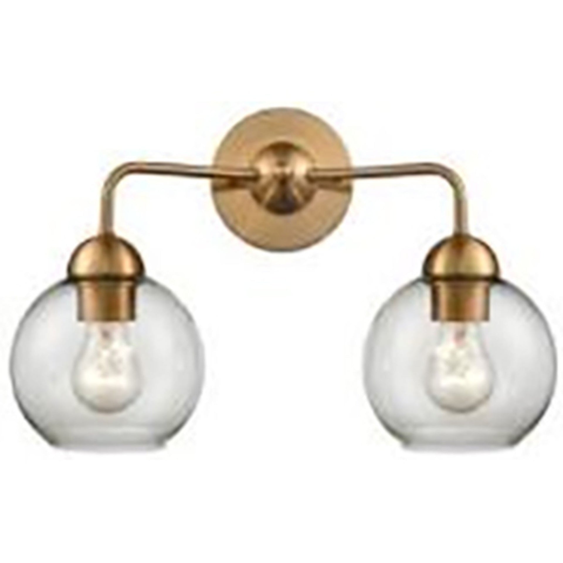 Bronson 10.75'' Wide 2-Light Vanity - Gold