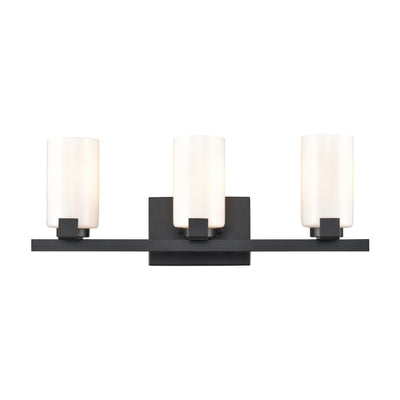 Dressler 22'' Wide 3-Light Vanity Light - Matte Black