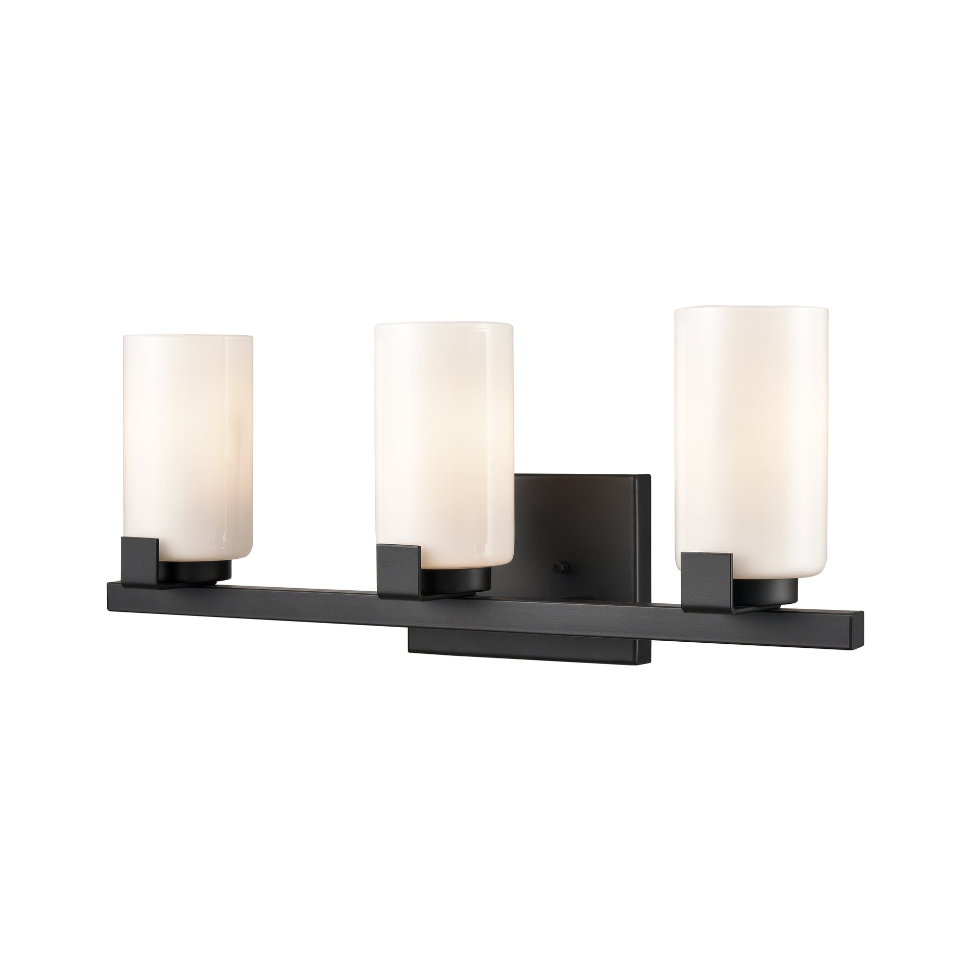 Dressler 22'' Wide 3-Light Vanity Light - Matte Black