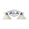 Elysburg 18'' Wide 2-Light Vanity Light - Polished Chrome