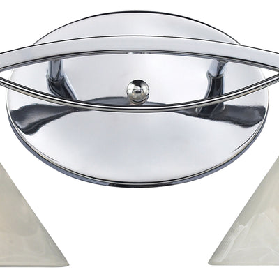 Elysburg 18'' Wide 2-Light Vanity Light - Polished Chrome