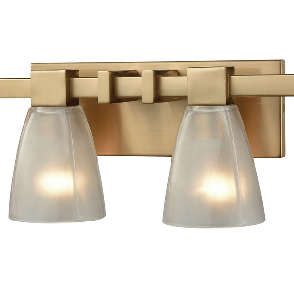Ensley 28'' Wide 4-Light Vanity Light - Satin Brass