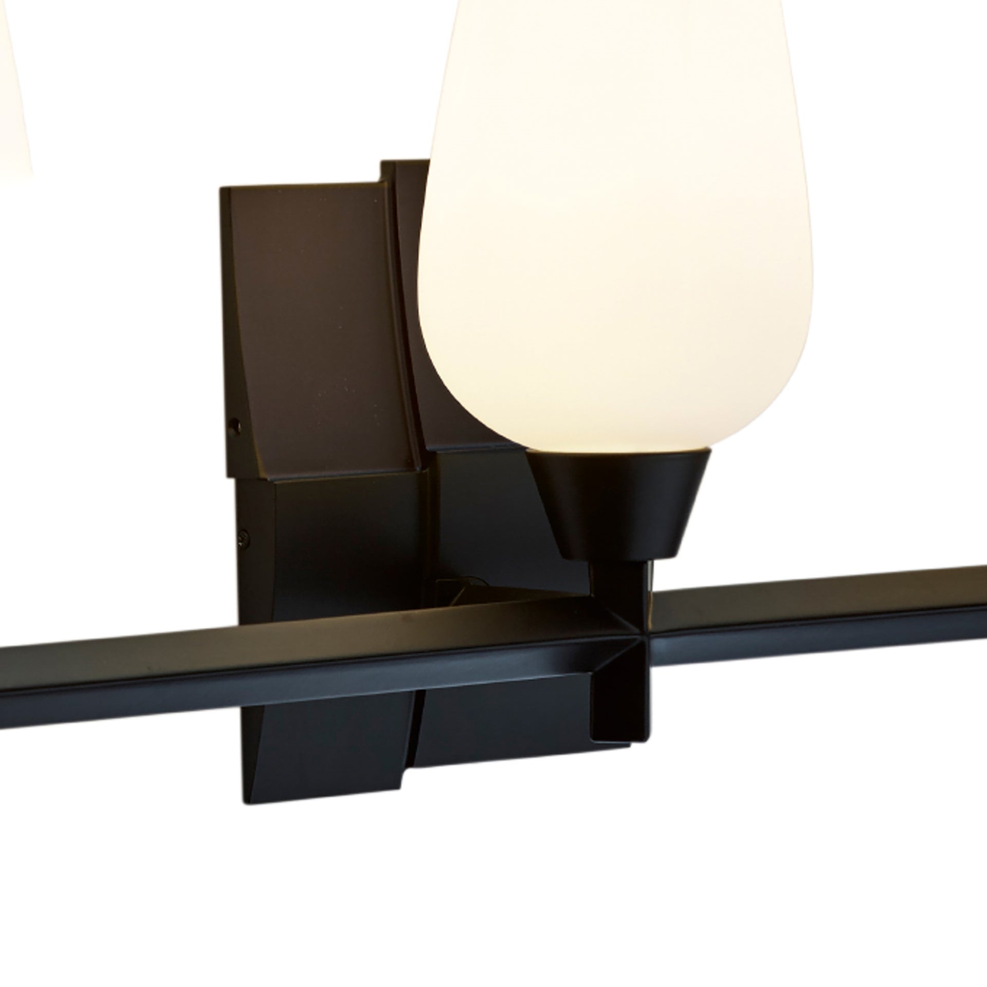 Fleur 25.25'' Wide 3-Light Vanity Light - Matte Black