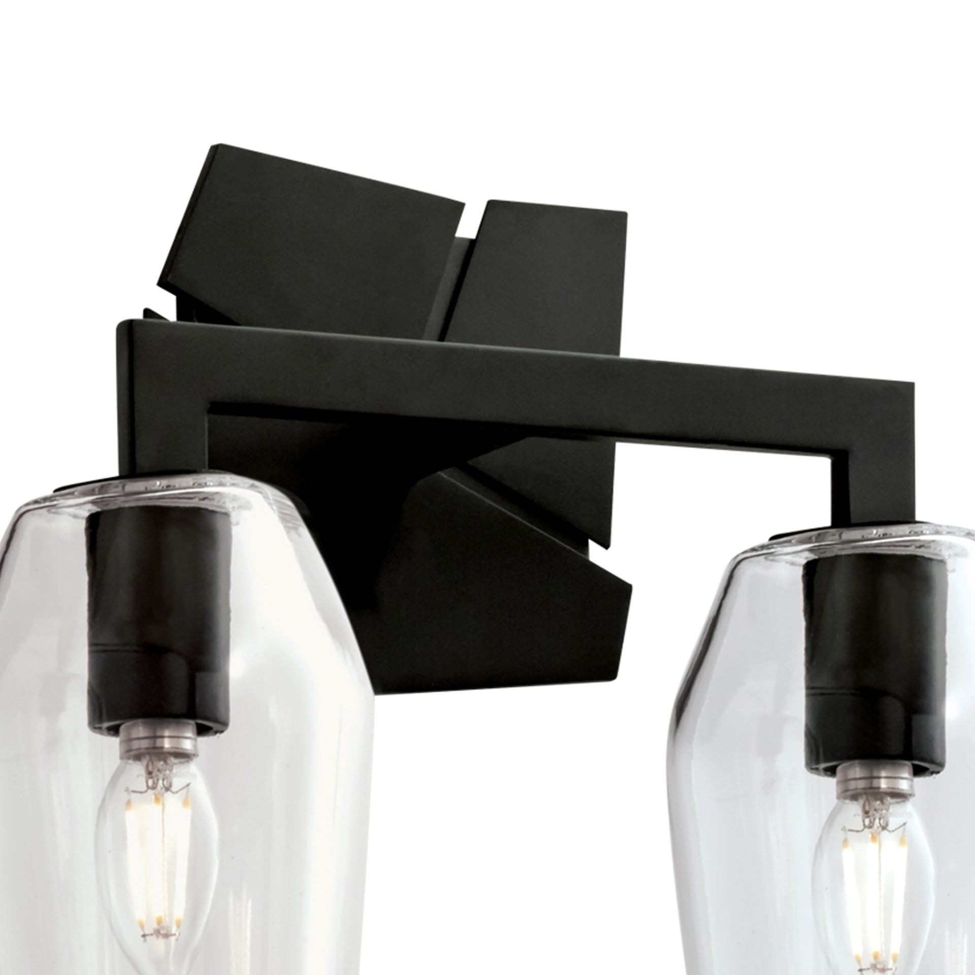 Gaia 11.5'' Wide 2-Light Vanity Light - Acid Dipped Black