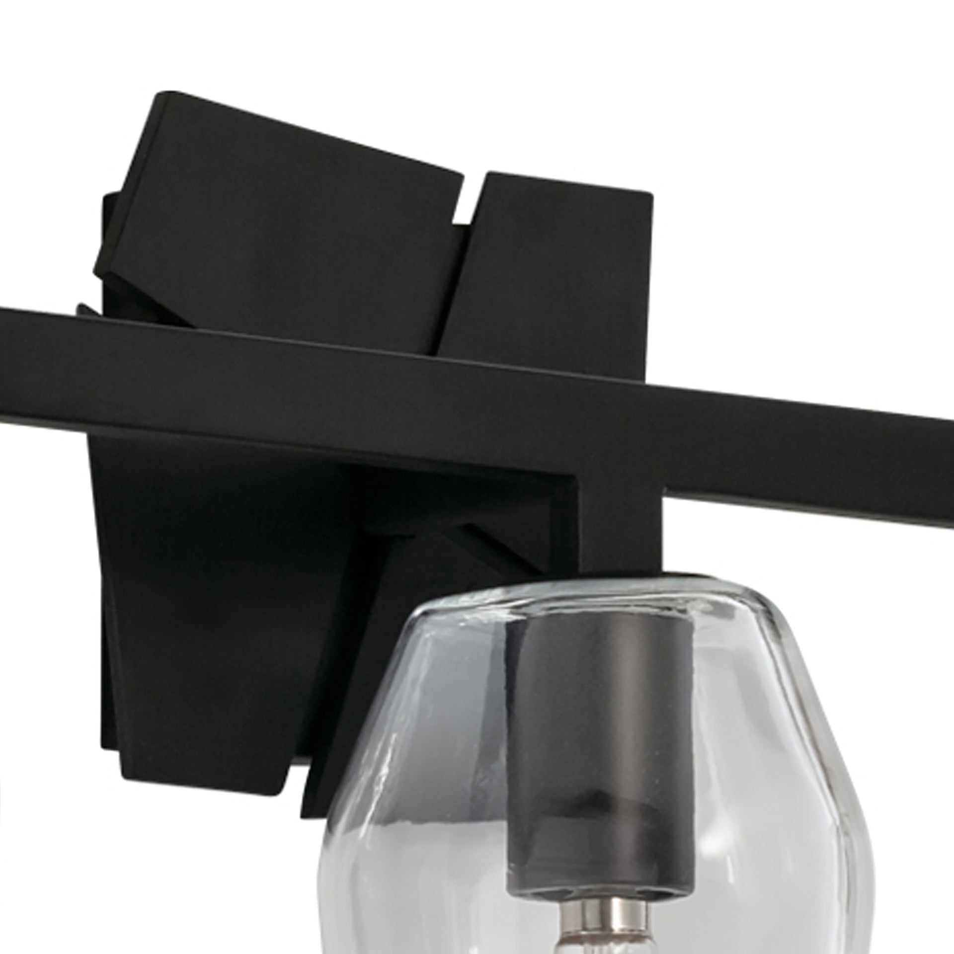 Gaia 19'' Wide 3-Light Vanity Light - Acid Dipped Black