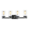 Holdfast 28'' Wide 4-Light Vanity Light - Charcoal