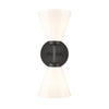Houghton 15'' High 2-Light Vanity Light - Matte Black