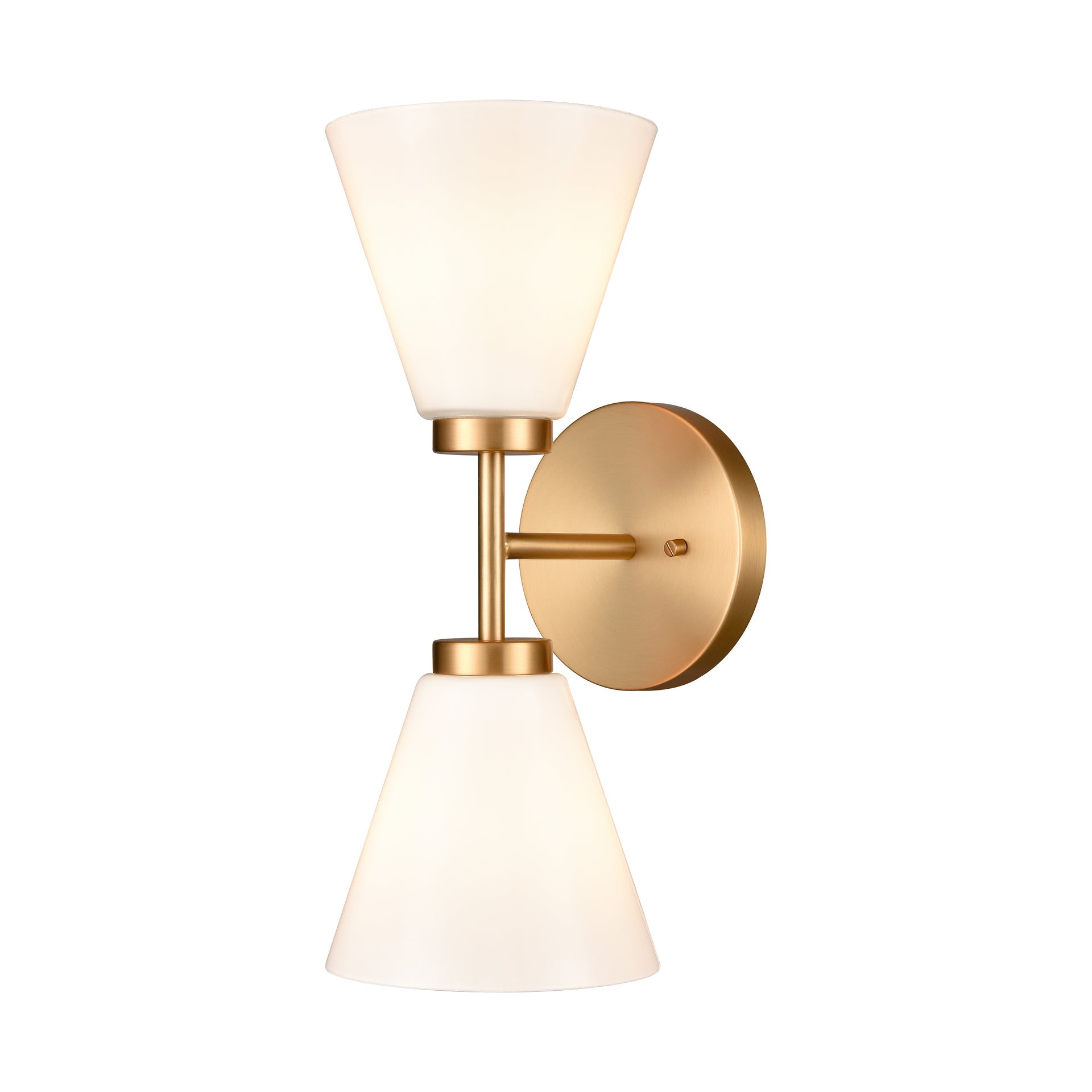 Houghton 15'' High 2-Light Vanity Light - Brushed Gold
