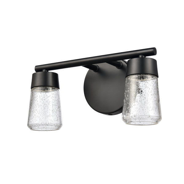 Jergen 12.5'' Wide 2-Light Vanity Light - Matte Black