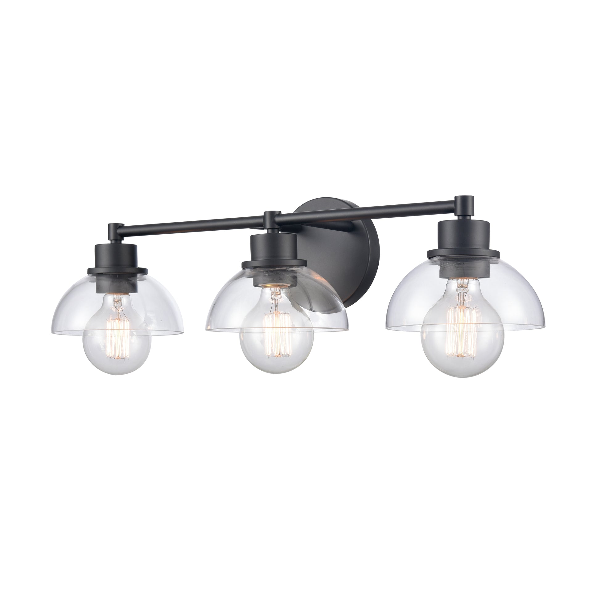 Julian 24'' Wide 3-Light Vanity Light - Matte Black