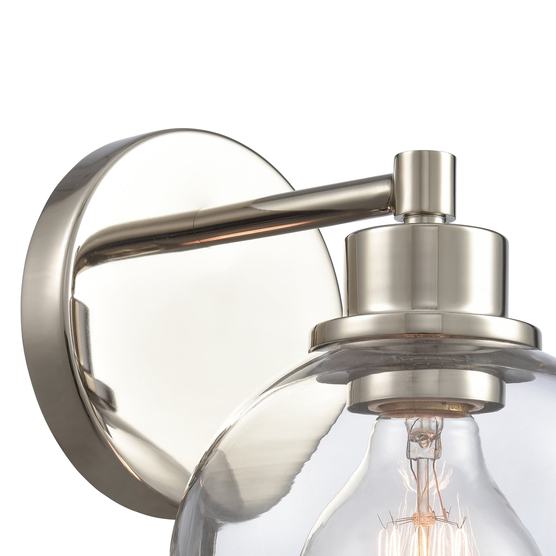 Julian 6'' Wide 1-Light Vanity Light - Polished Nickel