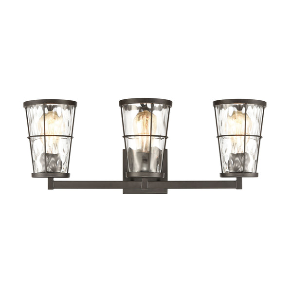 Kendrix 24'' Wide 3-Light Vanity Light - Oil Rubbed Bronze
