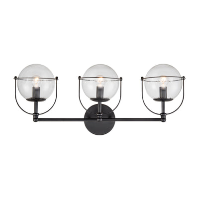 Langford 24'' Wide 3-Light Vanity Light - Matte Black