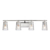 Lightweave 32'' Wide 4-Light Vanity Light - Polished Nickel