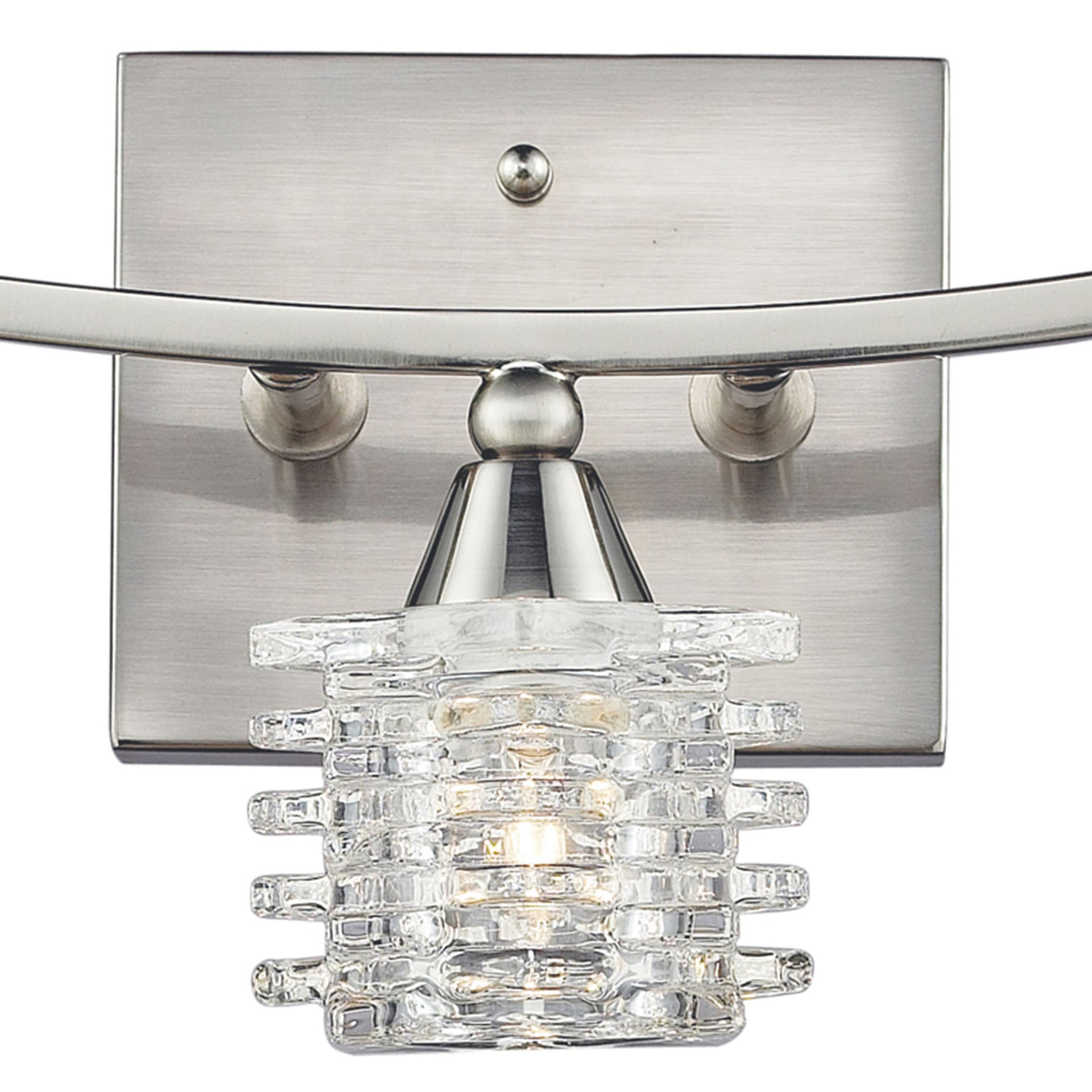 Matrix 15'' Wide 3-Light Vanity Light - Satin Nickel