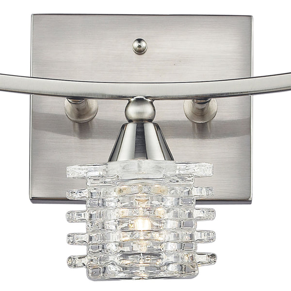 Matrix 15'' Wide 3-Light Vanity Light - Satin Nickel
