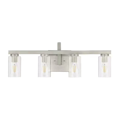 Melina 29'' Wide 4-Light Vanity Light - Brushed Nickel