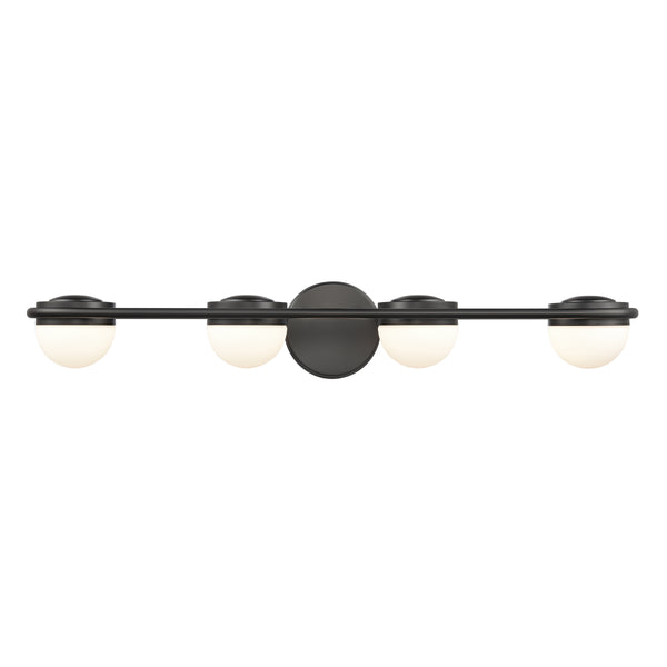 Nelly 31'' Wide 4-Light Vanity Light - Matte Black