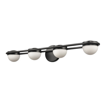 Nelly 31'' Wide 4-Light Vanity Light - Matte Black