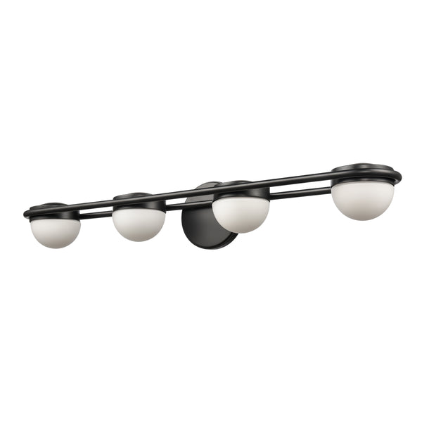 Nelly 31'' Wide 4-Light Vanity Light - Matte Black
