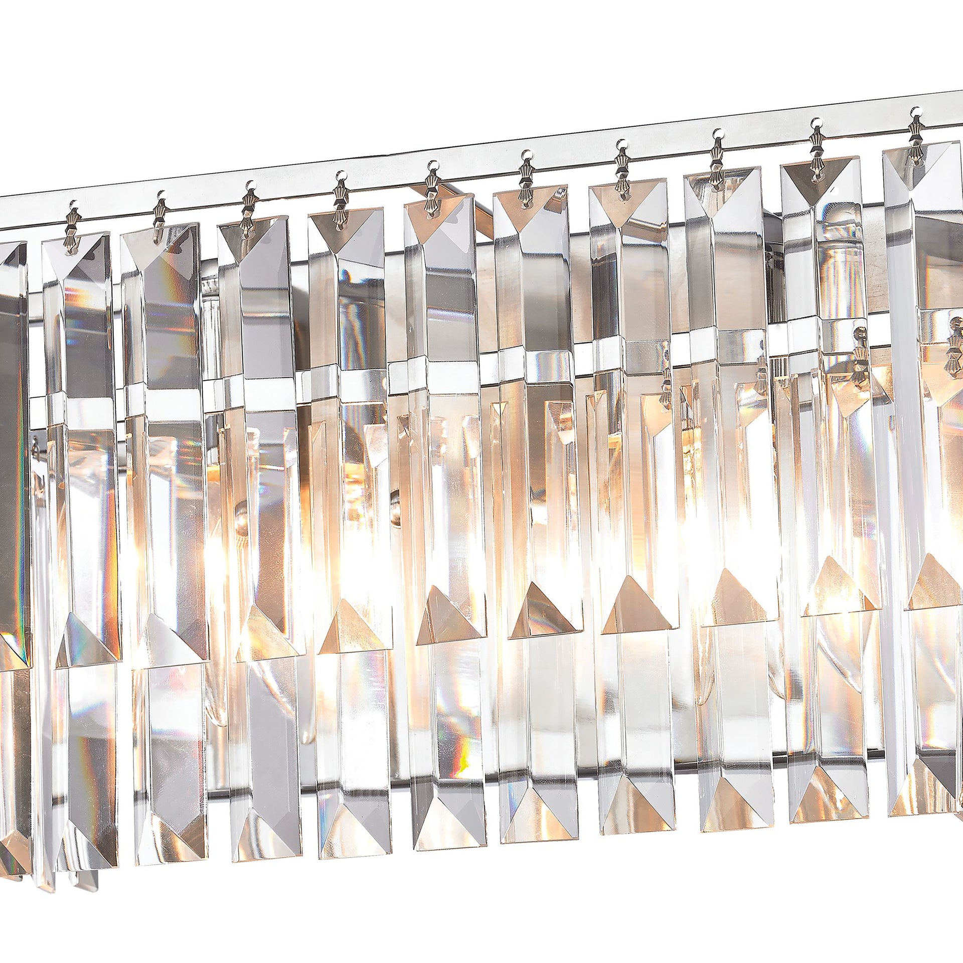 Palacial 15'' Wide 2-Light Vanity Light - Polished Chrome
