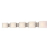 Pannelli 52'' Wide 5-Light Vanity Light - Stainless Steel
