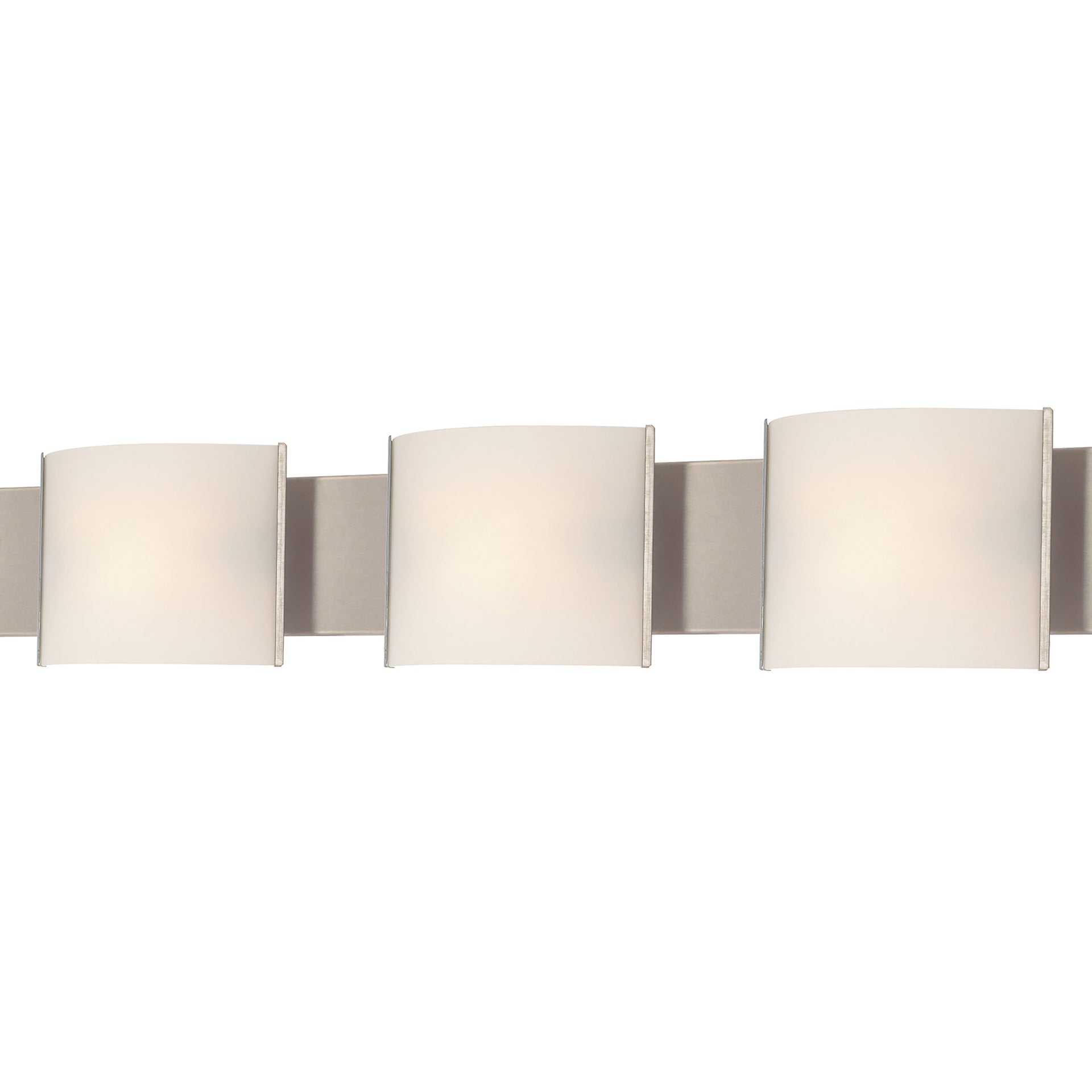 Pannelli 52'' Wide 5-Light Vanity Light - Stainless Steel