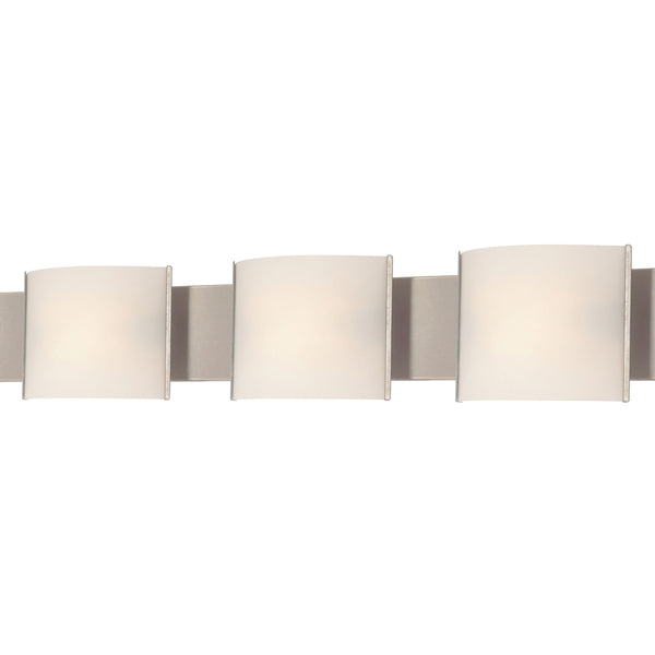 Pannelli 52'' Wide 5-Light Vanity Light - Stainless Steel
