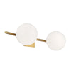 Perch 24'' Wide 2-Light Vanity Light - Satin Brass