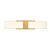 Reciprocate 25'' Wide 2-Light Vanity Light - Aged Brass