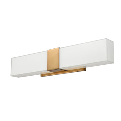 Reciprocate 25'' Wide 2-Light Vanity Light - Aged Brass