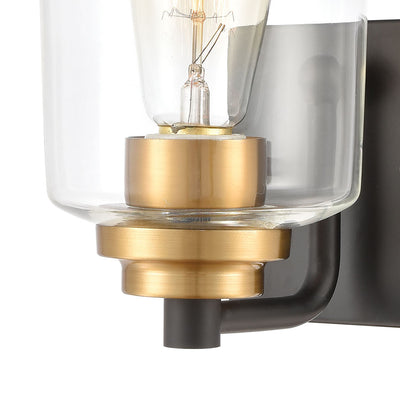 Robins 8'' High 1-Light Sconce - Matte Black