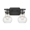 Salamanca 15.5'' Wide 2-Light Vanity Light - Matte Black
