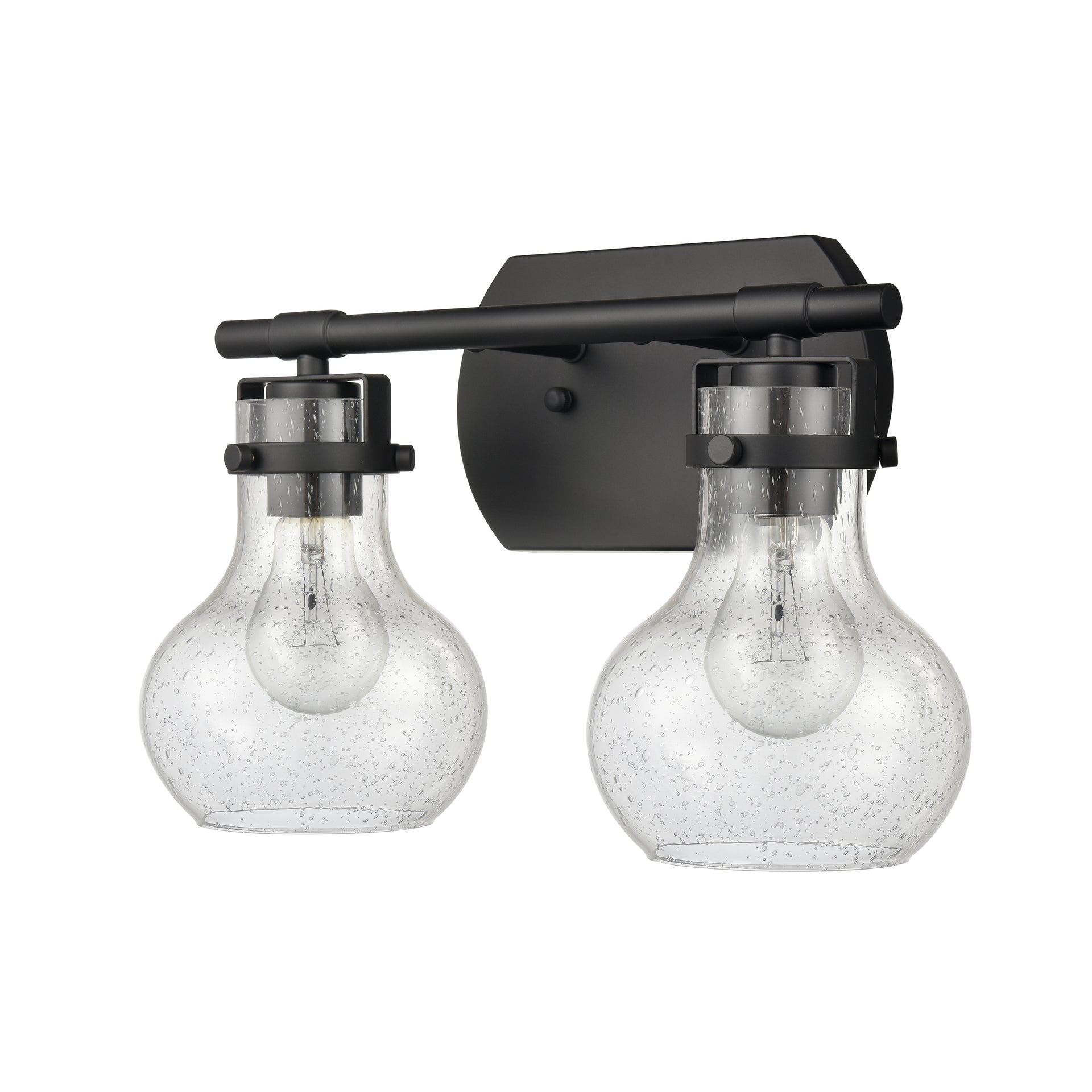 Salamanca 15.5'' Wide 2-Light Vanity Light - Matte Black