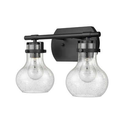Salamanca 15.5'' Wide 2-Light Vanity Light - Matte Black