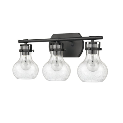 Salamanca 21'' Wide 3-Light Vanity Light - Matte Black