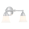 Sofia 16.5'' Wide 2-Light Vanity Light - Chrome
