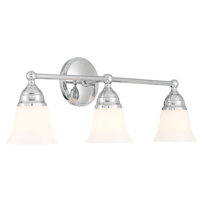 Sofia 24'' Wide 3-Light Vanity Light - Chrome