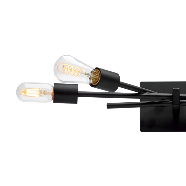Stick 21.25'' Wide 4-Light Vanity Light - Matte Black
