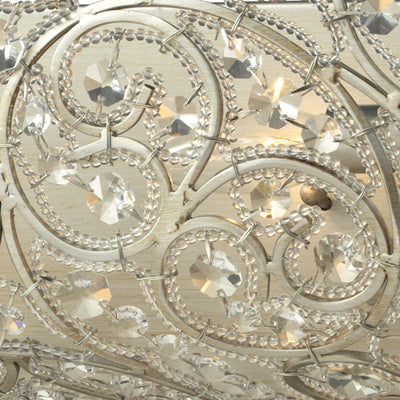Andalusia 24'' Wide 4-Light Vanity Light - Aged Silver