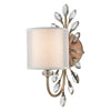 Asbury 16'' High 1-Light Sconce - Aged Silver