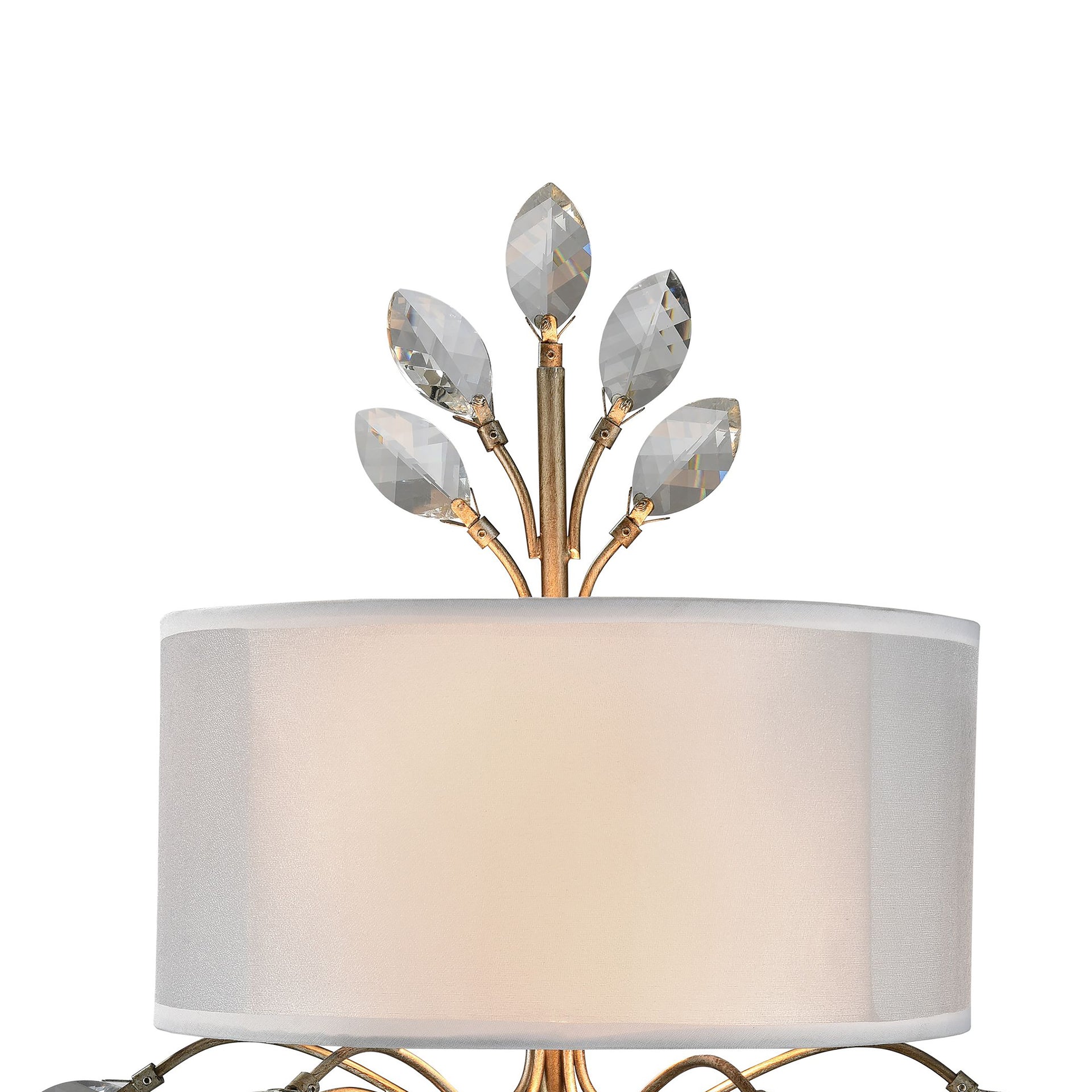 Asbury 23'' High 2-Light Sconce - Aged Silver