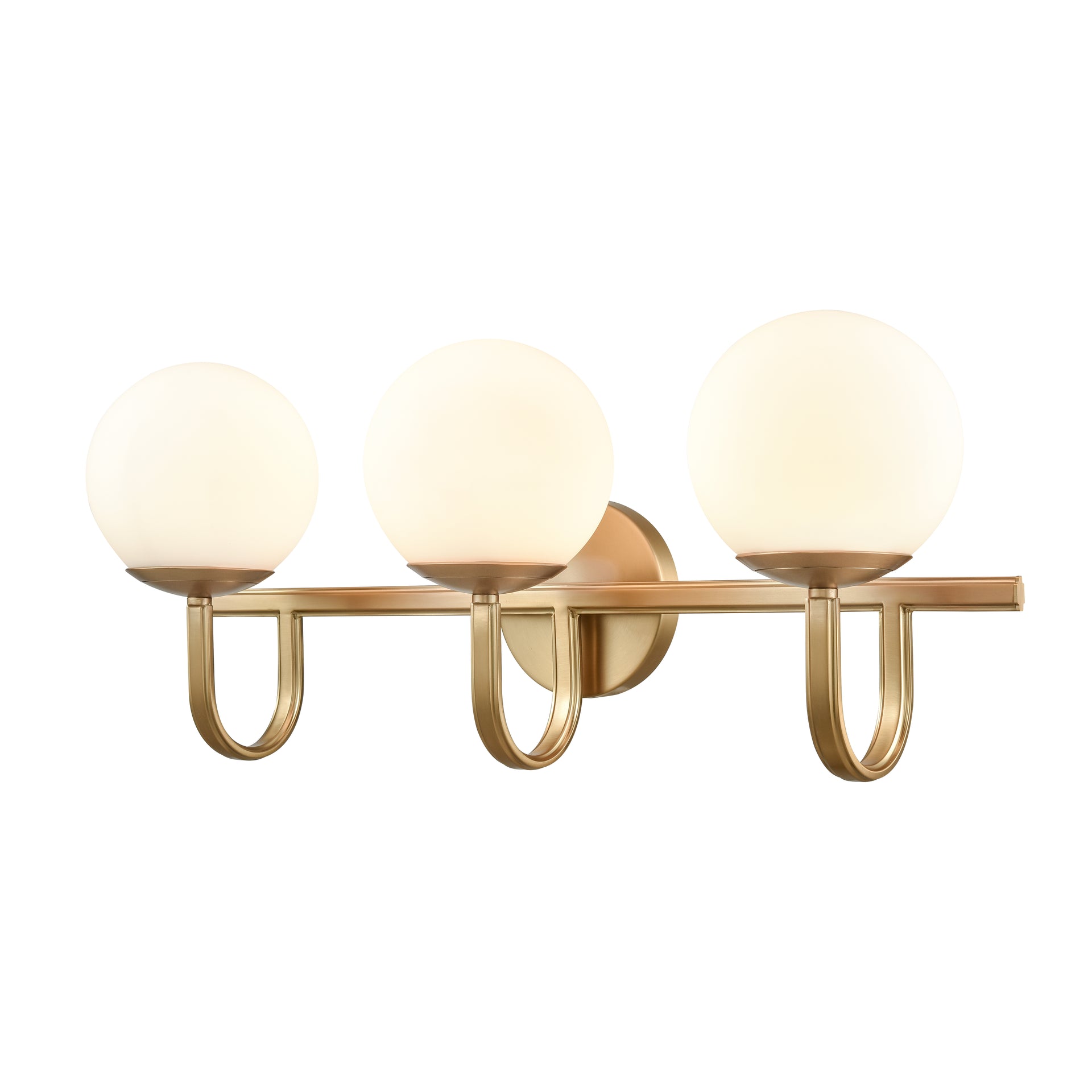 Caroline 24'' Wide 3-Light Vanity Light - Brushed Gold